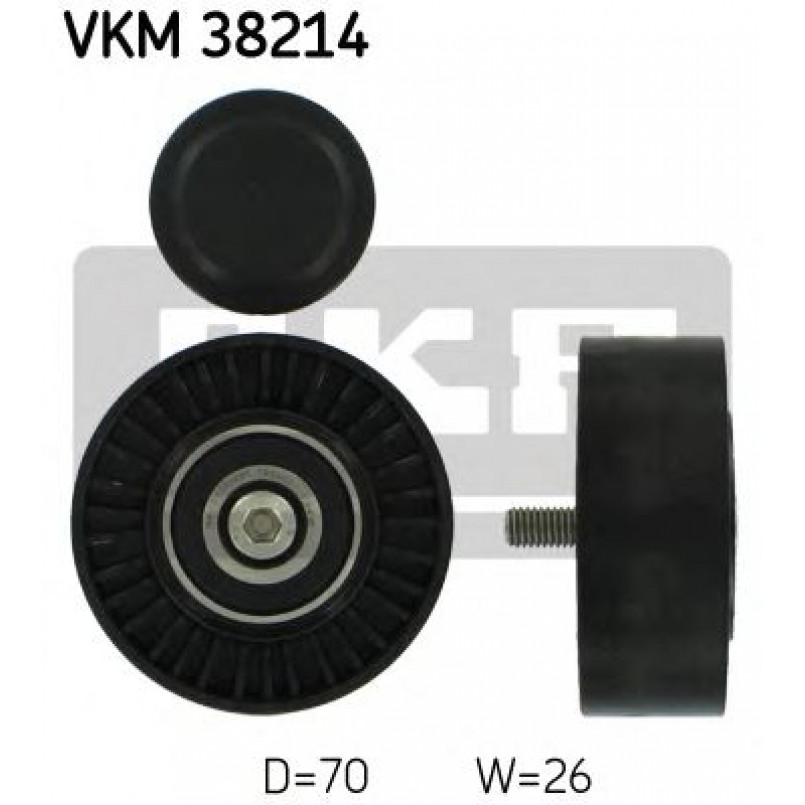VKM 38214 SKF Ролик модуля натягувача ременя